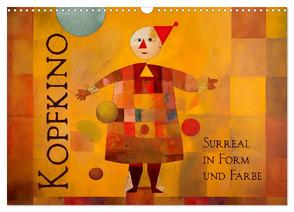 Kopfkino – Surreal in Form und Farbe (Wandkalender 2024 DIN A3 quer), CALVENDO Monatskalender von Krätschmer,  Erich