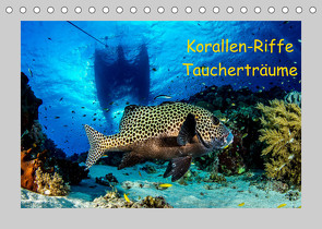 Korallen-Riffe Taucherträume (Tischkalender 2022 DIN A5 quer) von Caballero,  Sascha