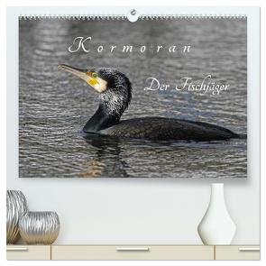 Kormoran. Der Fischjäger (hochwertiger Premium Wandkalender 2024 DIN A2 quer), Kunstdruck in Hochglanz von Konieczka,  Klaus