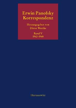 Korrespondenz 1962-1968 von Panofsky,  Erwin