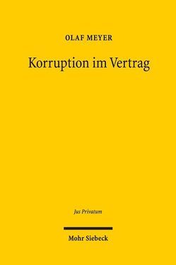 Korruption im Vertrag von Meyer,  Olaf