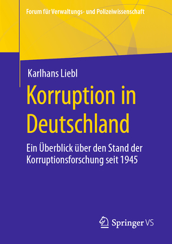 Korruption in Deutschland von Liebl,  Karlhans