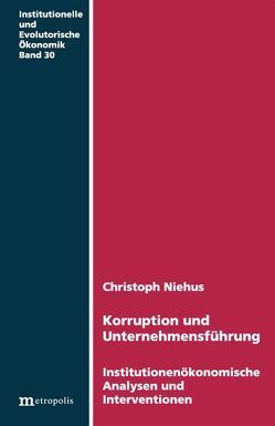 Korruption und Unternehmensführung von Niehus,  Christoph H