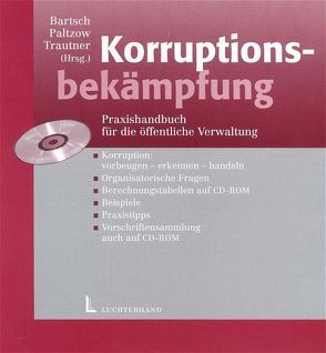 Korruptionsbekämpfung von Bartsch,  Jörg, Paltzow,  Wolfgang, Trautner,  Wolfgang E
