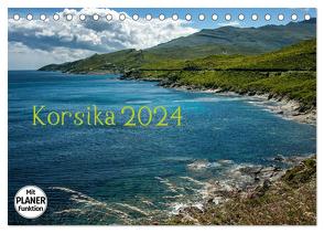 Korsika 2024 (Tischkalender 2024 DIN A5 quer), CALVENDO Monatskalender von und Holger Karius,  Kirsten