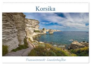Korsika – Faszinierende Landschaften (Wandkalender 2024 DIN A2 quer), CALVENDO Monatskalender von Czermak,  Tom