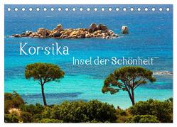 Korsika Insel der Schönheit (Tischkalender 2024 DIN A5 quer), CALVENDO Monatskalender von Scholz,  Frauke