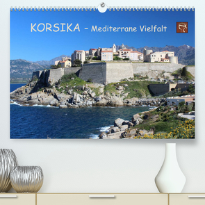 Korsika – Mediterrane Vielfalt (Premium, hochwertiger DIN A2 Wandkalender 2023, Kunstdruck in Hochglanz) von Becker,  Bernd
