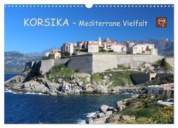 Korsika – Mediterrane Vielfalt (Wandkalender 2024 DIN A3 quer), CALVENDO Monatskalender von Becker,  Bernd