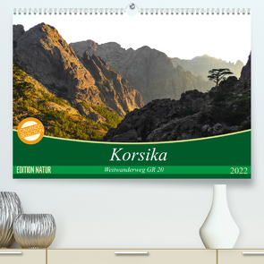 Korsika – Weitwanderweg GR 20 (Premium, hochwertiger DIN A2 Wandkalender 2022, Kunstdruck in Hochglanz) von Vogel,  Carmen