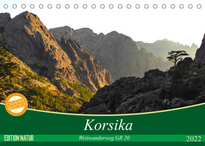 Korsika – Weitwanderweg GR 20 (Tischkalender 2022 DIN A5 quer) von Vogel,  Carmen