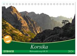 Korsika – Weitwanderweg GR 20 (Tischkalender 2024 DIN A5 quer), CALVENDO Monatskalender von Vogel,  Carmen