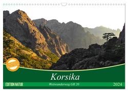 Korsika – Weitwanderweg GR 20 (Wandkalender 2024 DIN A3 quer), CALVENDO Monatskalender von Vogel,  Carmen