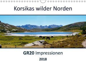 Korsikas wilder Norden. GR20 Impressionen (Wandkalender 2018 DIN A4 quer) von Braun,  Nathalie