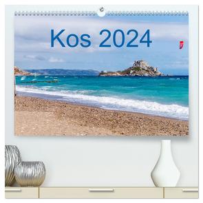 Kos 2024 (hochwertiger Premium Wandkalender 2024 DIN A2 quer), Kunstdruck in Hochglanz von O. Schüller und Elke Schüller,  Stefan