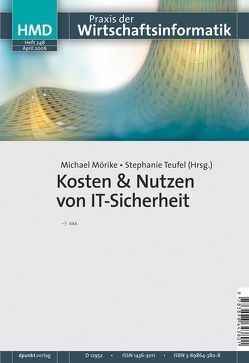 Kosten & Nutzen von IT-Sicherheit von Mörike,  Michael, Teufel,  Stephanie