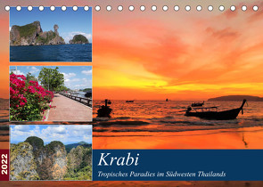 Krabi – Tropisches Paradies im Südwesten Thailands (Tischkalender 2022 DIN A5 quer) von Gillner,  Martin