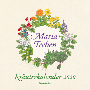 Kräuterkalender 2020 von Treben,  Maria