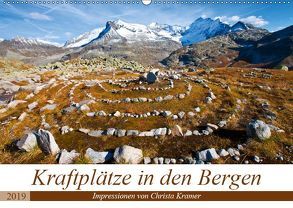 Kraftplätze in den Bergen (Wandkalender 2019 DIN A2 quer) von Kramer,  Christa