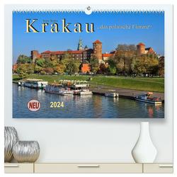 Krakau – das polnische Florenz (hochwertiger Premium Wandkalender 2024 DIN A2 quer), Kunstdruck in Hochglanz von Roder,  Peter