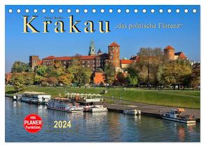 Krakau – das polnische Florenz (Tischkalender 2024 DIN A5 quer), CALVENDO Monatskalender von Roder,  Peter