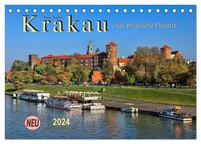 Krakau – das polnische Florenz (Tischkalender 2024 DIN A5 quer), CALVENDO Monatskalender von Roder,  Peter