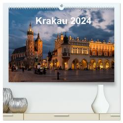 Krakau – die schönste Stadt Polens (hochwertiger Premium Wandkalender 2024 DIN A2 quer), Kunstdruck in Hochglanz von Nowak,  Oliver