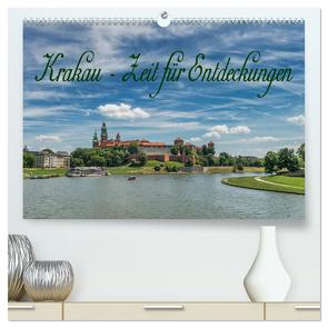 Krakau – Zeit für Entdeckungen (hochwertiger Premium Wandkalender 2024 DIN A2 quer), Kunstdruck in Hochglanz von Kirsch,  Gunter