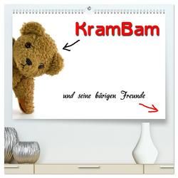 KramBam und seine bärigen Freunde (hochwertiger Premium Wandkalender 2024 DIN A2 quer), Kunstdruck in Hochglanz von Berg + Antje Lindert-Rottke,  Martina