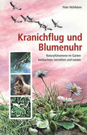 Kranichflug und Blumenuhr von Schneevoigt,  Margret, Wohlleben,  Peter