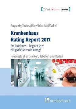 Krankenhaus Rating Report 2017 – Foliensatz-CD Schaubilder, Karten, Tabellen von Augurzky,  Boris, Krolop,  Sebastian, Pilny,  Adam, Schmidt,  Christoph M, Wuckel,  Christiane