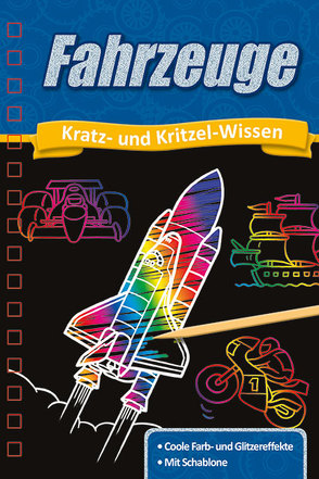 Kratzbuch: Fahrzeuge