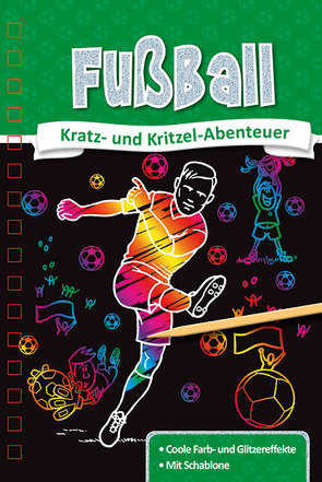 Kratzbuch: Fußball von Ullmann Medien