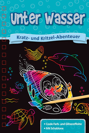 Kratzbuch: Unter Wasser