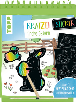 Kratzel-Stickerbuch Ostern von frechverlag