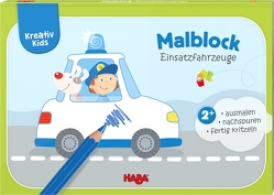 Kreativ Kids – Malblock Einsatzfahrzeuge von Herbig,  Teresa, Schröder,  Mirka