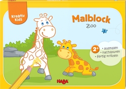 Kreativ Kids – Malblock Zoo von Filipiak,  Anna Lena, Herbig,  Teresa