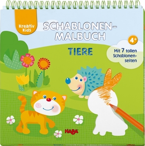 Kreativ Kids – Schablonen-Malbuch Tiere von Bauroth,  Nadin, Filipiak,  Anna Lena, Frömelt,  Ines, Neundorfer,  Jutta, Schröder,  Mirka