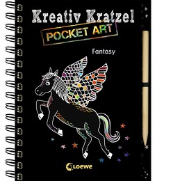 Kreativ-Kratzel Pocket Art: Fantasy von Sommer,  Eleanor