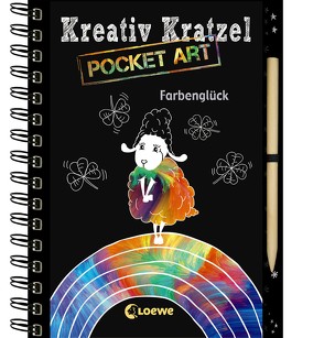 Kreativ-Kratzel Pocket Art: Farbenglück von Dietrich,  Michael, Heger,  Ann-Katrin