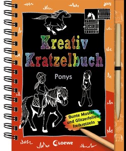 Kreativ-Kratzelbuch: Ponys von Gerigk,  Julia