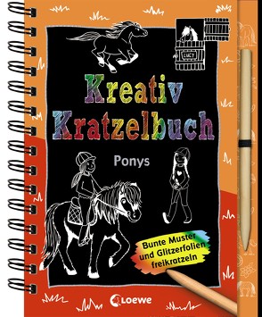 Kreativ-Kratzelbuch: Ponys von Gerigk,  Julia
