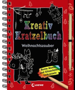 Kreativ-Kratzelbuch: Weihnachtszauber von Jessler,  Nadine