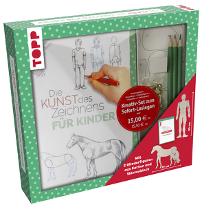 Kreativ-Set Kunst des Zeichnens für Kinder von Keck,  Gecko