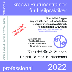 kreawi Prüfungstrainer für Heilpraktiker von Hildebrand,  Hartmut