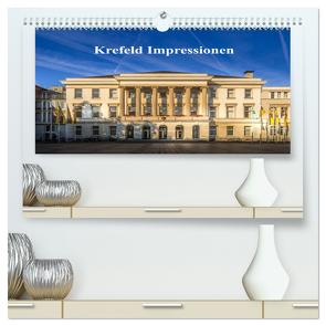 Krefeld Impressionen (hochwertiger Premium Wandkalender 2024 DIN A2 quer), Kunstdruck in Hochglanz von Fahrenbach,  Michael