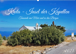 Kreta – Insel der Kapellen (Wandkalender 2023 DIN A2 quer) von Kleemann,  Claudia
