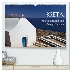 Kreta – Sonnenparadies und Wiege Europas (hochwertiger Premium Wandkalender 2024 DIN A2 quer), Kunstdruck in Hochglanz von D. Bedford,  Oliver
