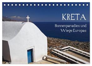 Kreta – Sonnenparadies und Wiege Europas (Tischkalender 2024 DIN A5 quer), CALVENDO Monatskalender von D. Bedford,  Oliver