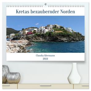 Kretas bezaubernder Norden (hochwertiger Premium Wandkalender 2024 DIN A2 quer), Kunstdruck in Hochglanz von Kleemann,  Claudia